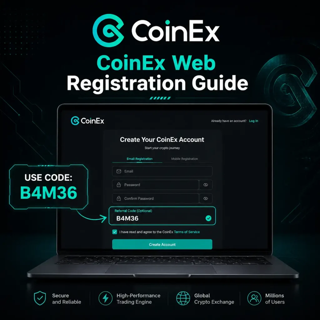 CoinEx Web Registration Guide